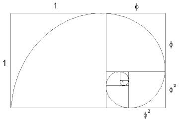 Spiraal van Fibonacci