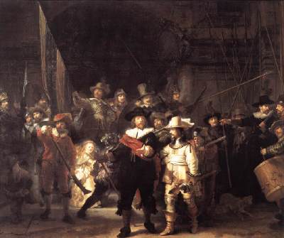 Rembrandt, de nachtwacht, 1642