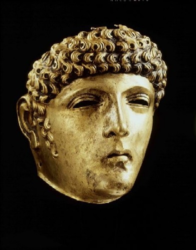 Romeins masker, uit 200